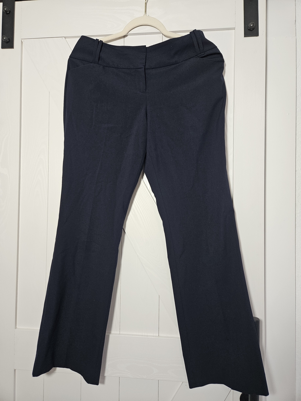 The Limited Navy Boot Cut Dress Pants
